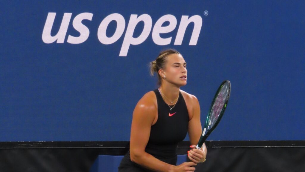 Aryna Sabalenka na teniskom terenu