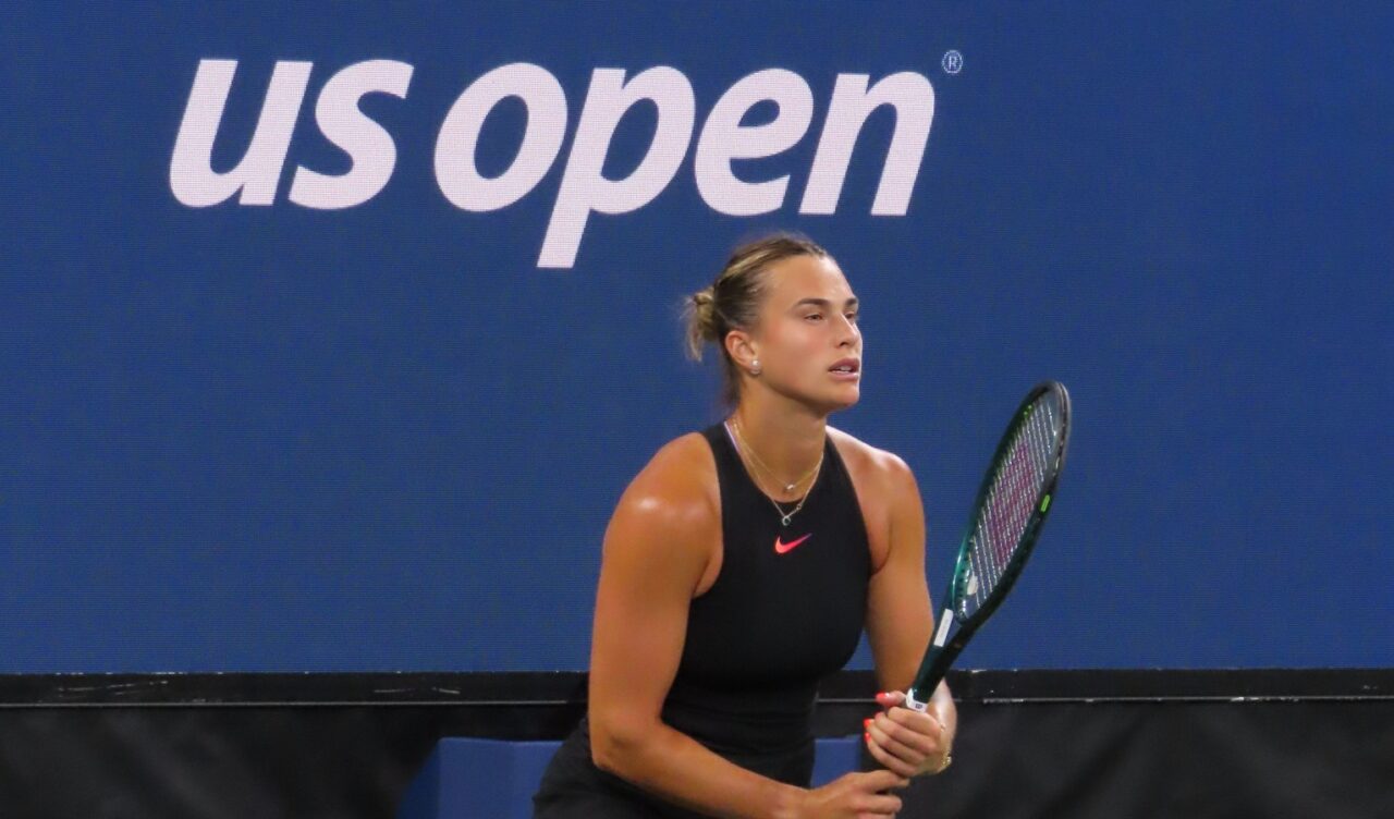 Aryna Sabalenka na teniskom terenu