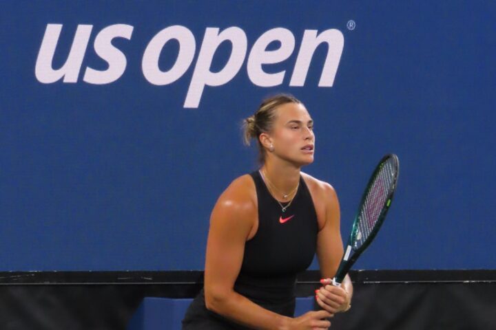 Aryna Sabalenka na teniskom terenu