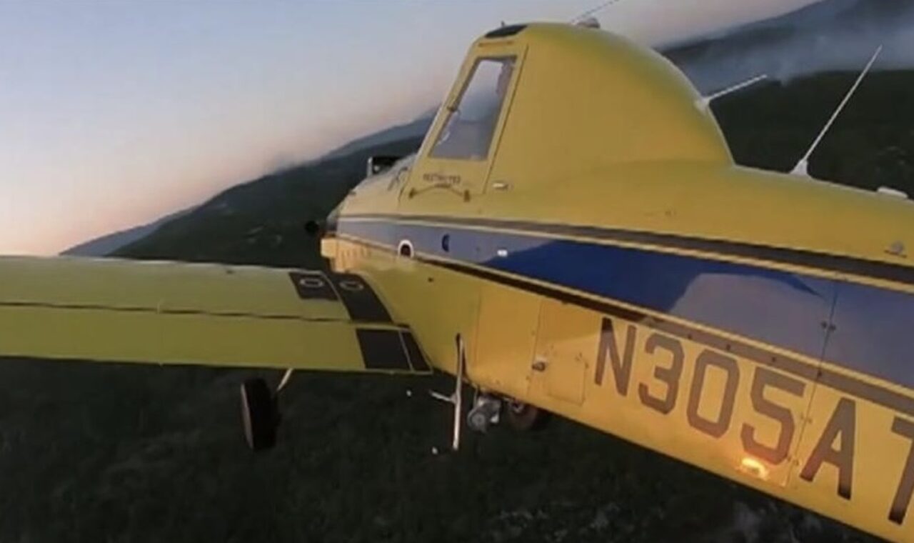 Air tractor za požarnu sezonu u Hercegovini.