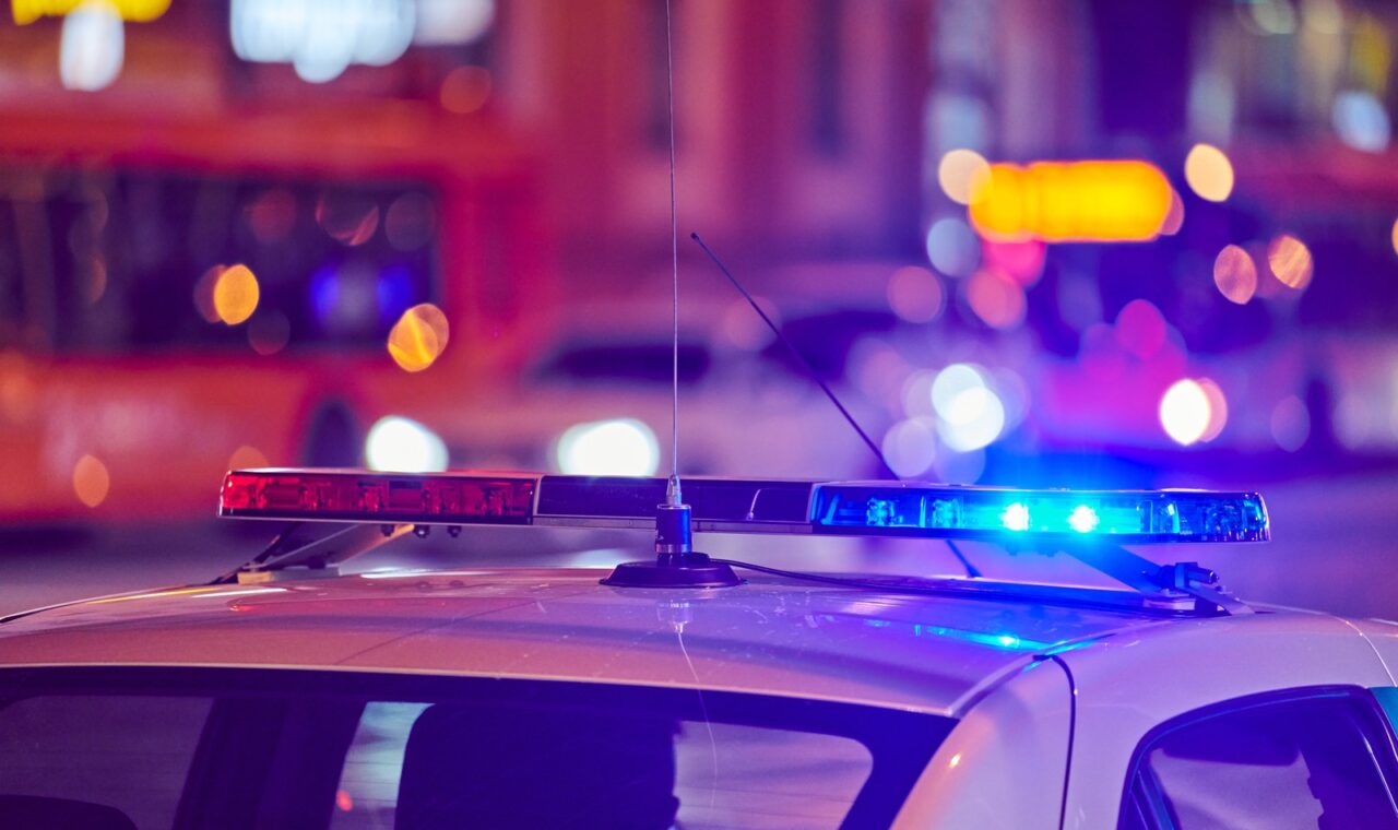 Policijska svjetla kao ilustracija uhi?enja i zapljene