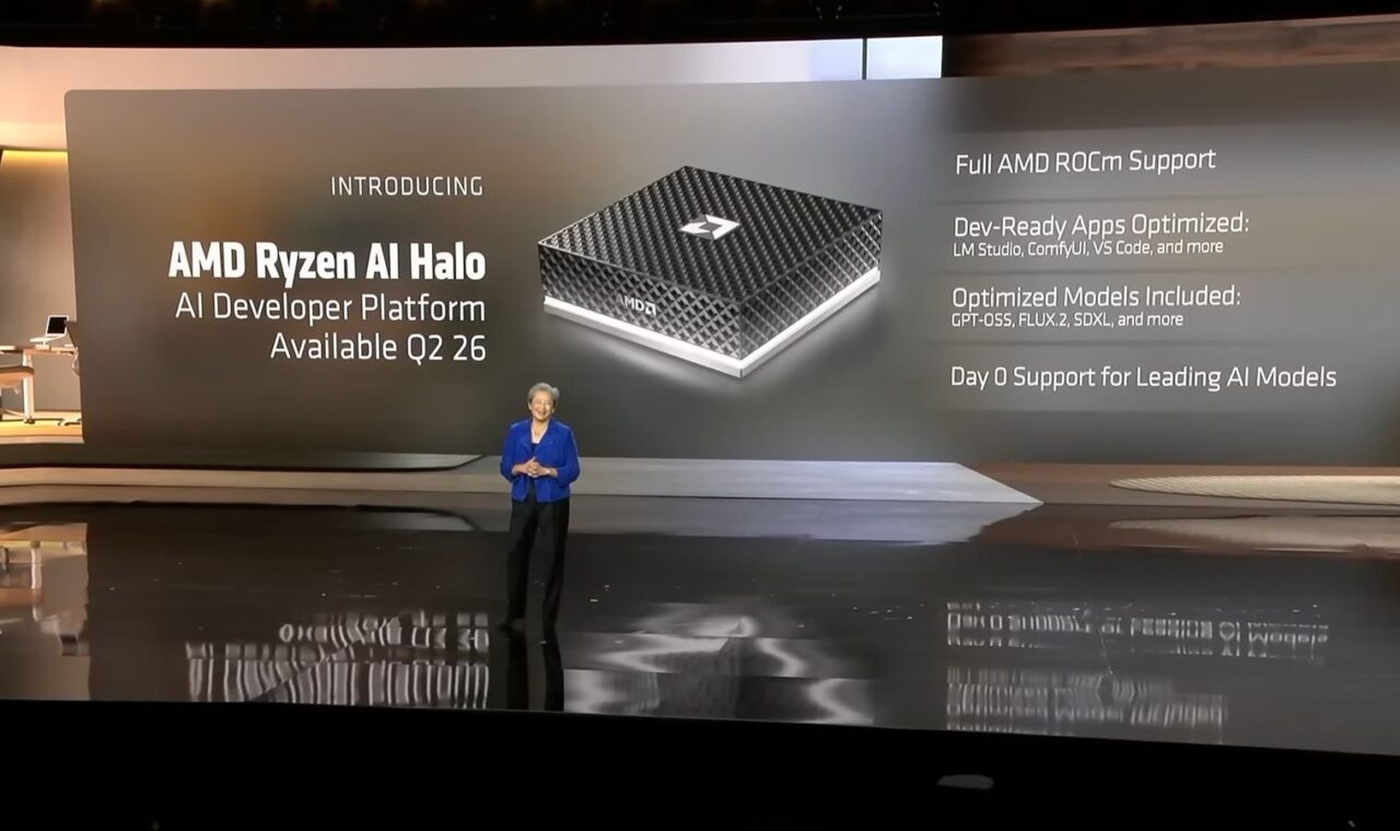 AMD najavio Ryzen AI Halo Developer Platform: mini PC od 3.999 dolara s Windowsom 11 i 128 GB objedinjene memorije