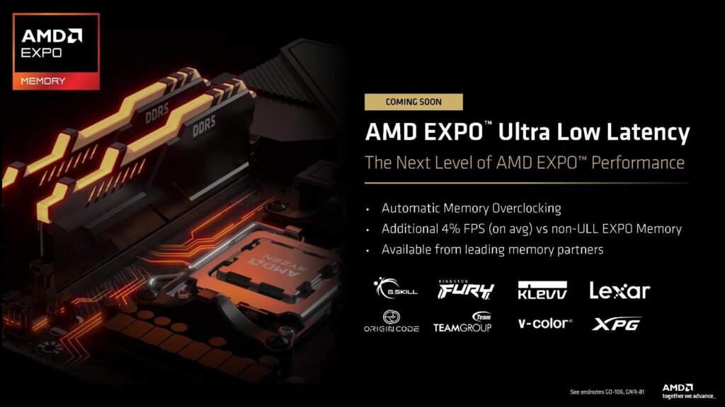 AMD otkrio više detalja o EXPO ULL DDR5 memoriji: podrška za postojeće čipsete, novi DIMM-ovi i cijena blizu današnjih kitova