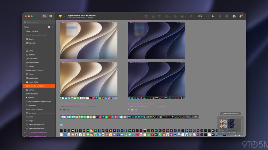 Apple objavio dizajnerske resurse za iOS 27, iPadOS 27 i macOS 27 Golden Gate