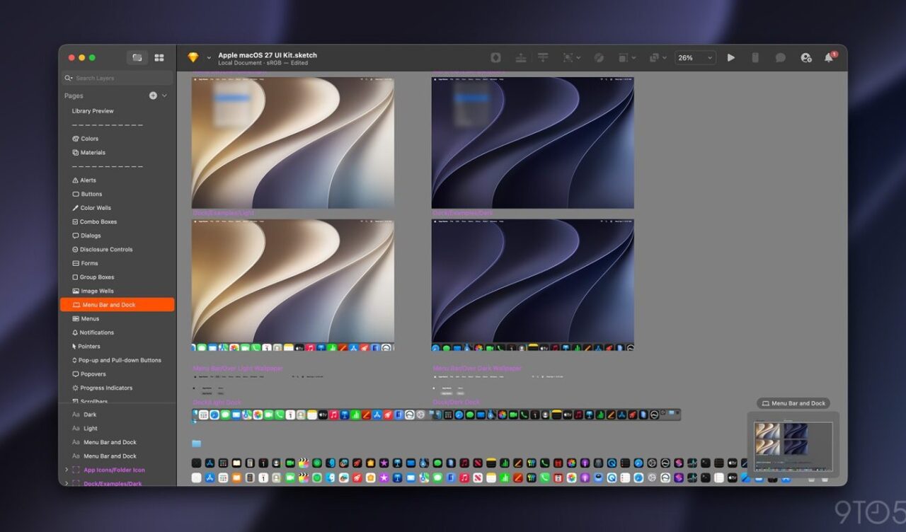 Apple objavio dizajnerske resurse za iOS 27, iPadOS 27 i macOS 27 Golden Gate