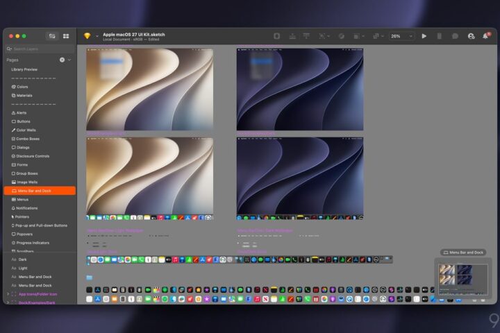 Apple objavio dizajnerske resurse za iOS 27, iPadOS 27 i macOS 27 Golden Gate