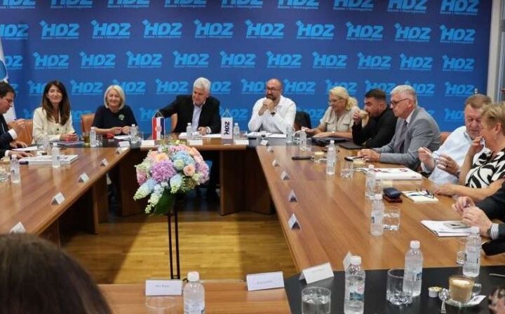 HDZ BiH raspravljao o pripremama za izbore 2026. i europskom putu BiH
