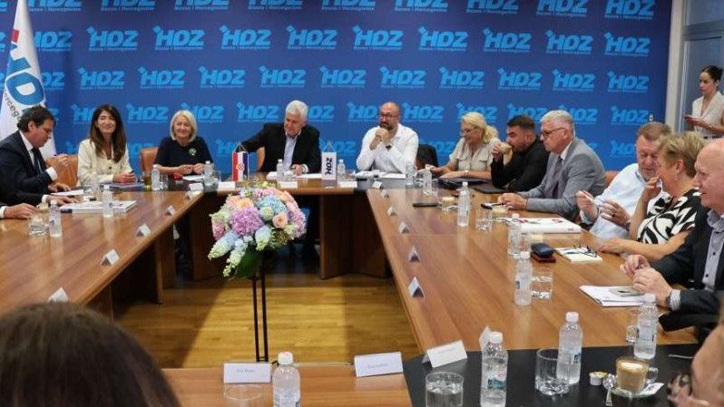 HDZ BiH raspravljao o pripremama za izbore 2026. i europskom putu BiH