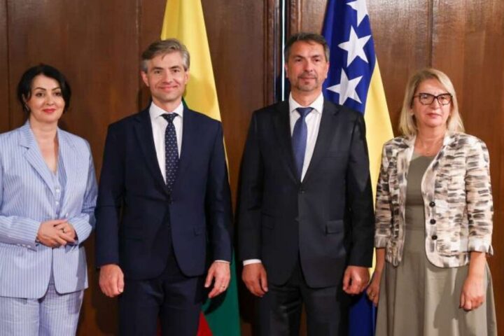 Litvanija ponudila podršku BiH na evropskom putu pred preuzimanje predsjedavanja EU