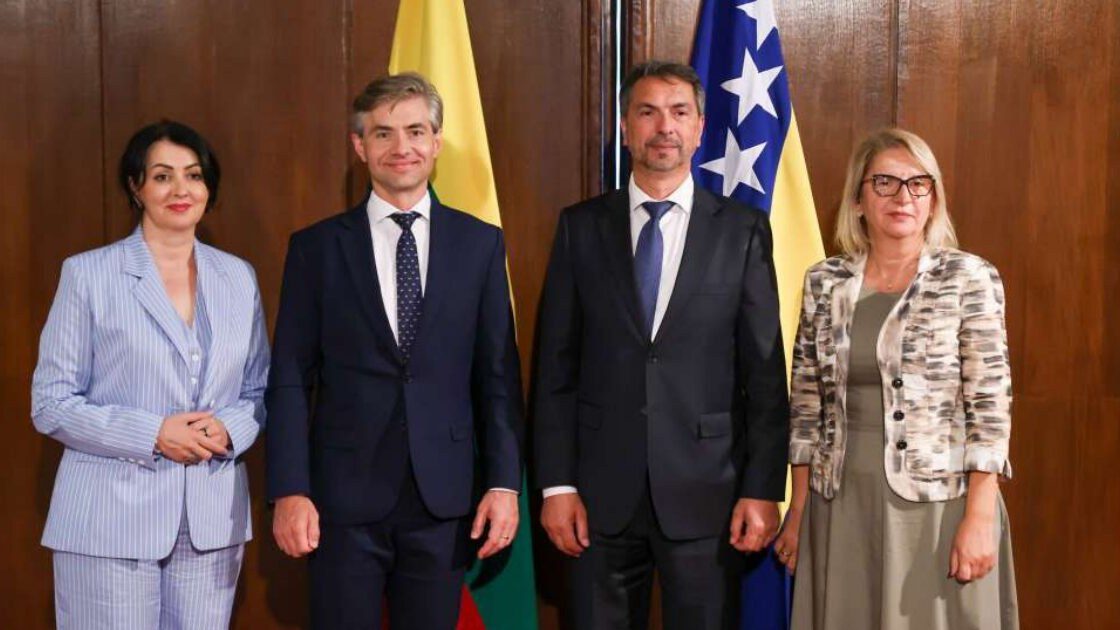Litvanija ponudila podršku BiH na evropskom putu pred preuzimanje predsjedavanja EU