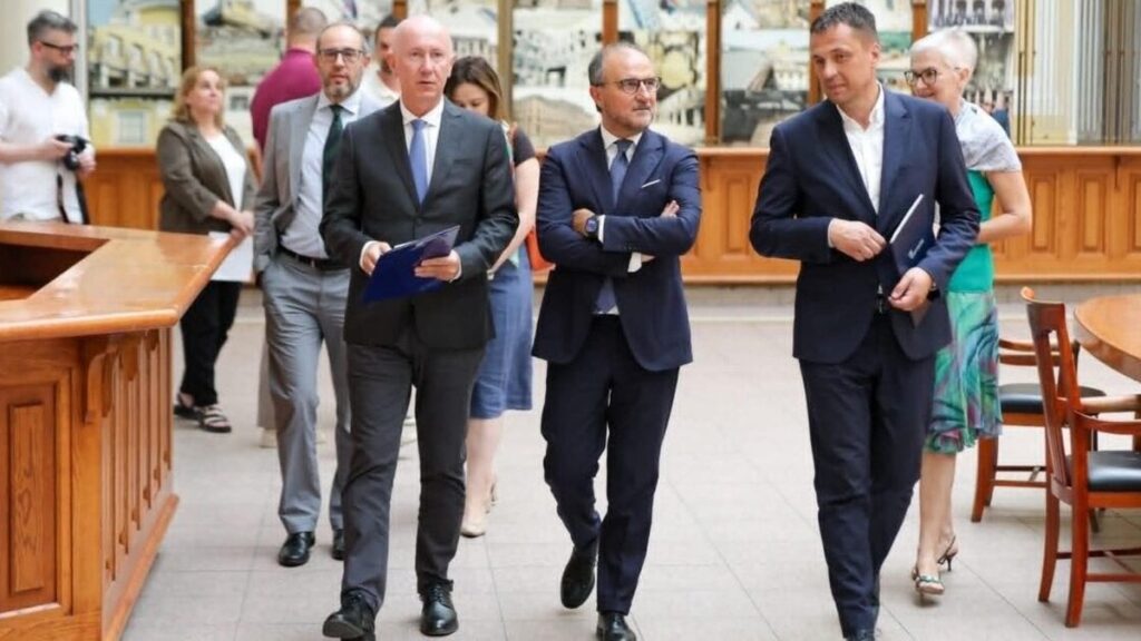 Luigi Soreca posjetio BH Poštu i obišao Glavnu poštu u Sarajevu