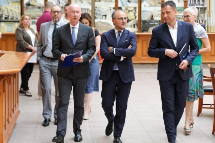 Luigi Soreca posjetio BH Poštu i obišao Glavnu poštu u Sarajevu