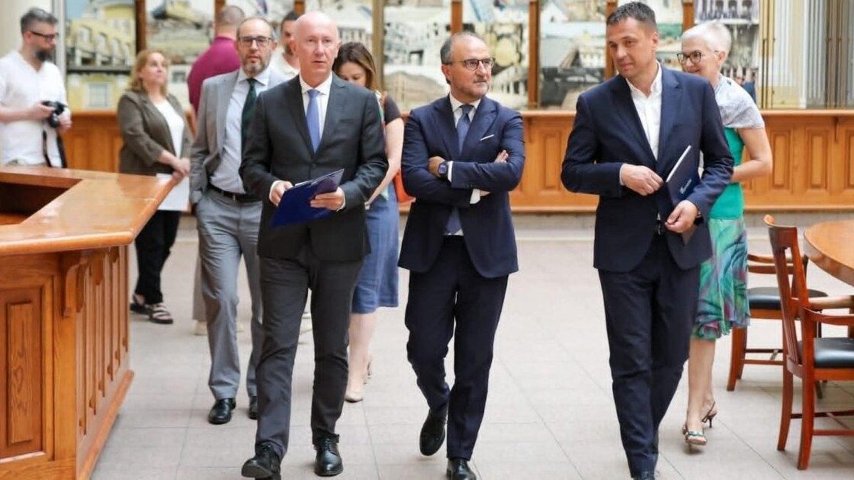 Luigi Soreca posjetio BH Poštu i obišao Glavnu poštu u Sarajevu
