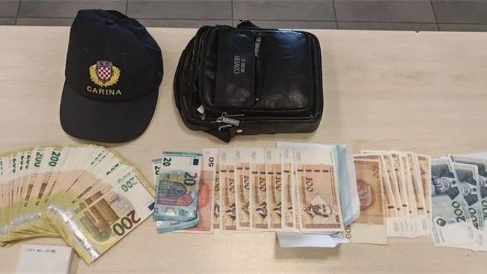 Na Kamenskom pokušala unijeti više od 20.000 eura, kažnjena s 4.800 eura