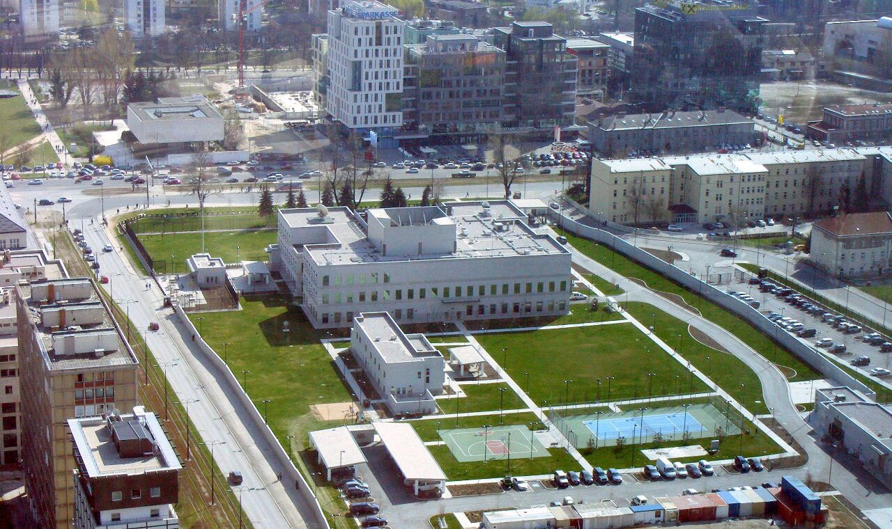 Aerial view of Sarajevo