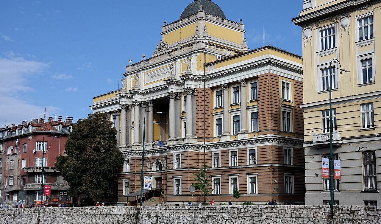 Faculty of Law building at the University of Sarajevo