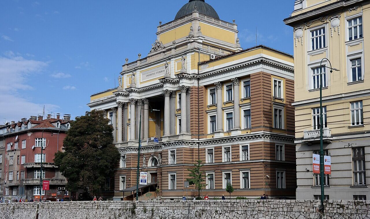 Faculty of Law building at the University of Sarajevo
