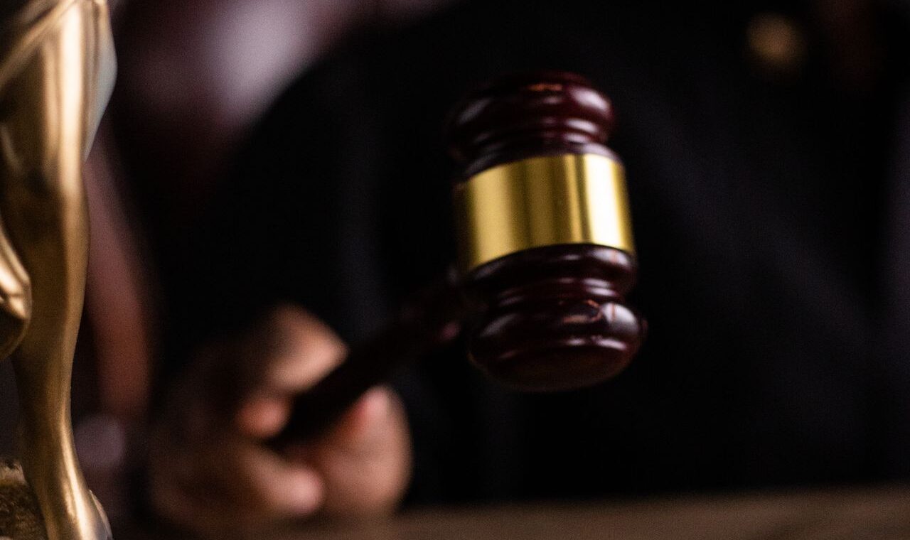 Courtroom and legal bench