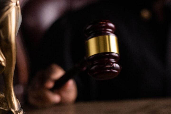 Courtroom and legal bench