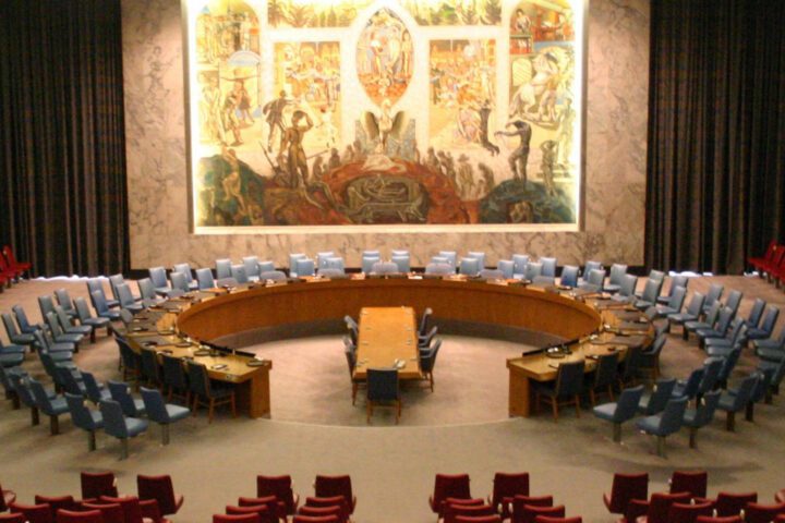United Nations Security Council chamber