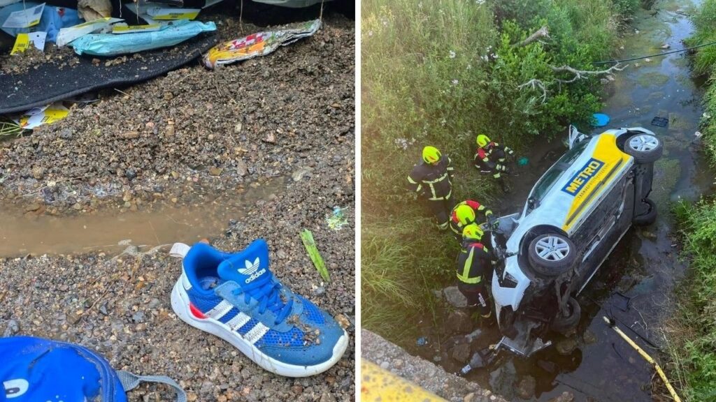 Trudnica i dijete ozlijeđeni u nesreći kod Donje Velešnje, automobil završio u potoku