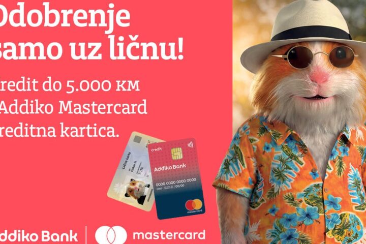 Addiko Bank Sarajevo nudi odobrenje kredita do 5.000 KM uz ličnu kartu