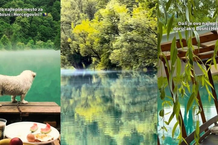 Blogerica iz Srbije podijelila kadrove iz BiH i izdvojila doručak na Krušnici