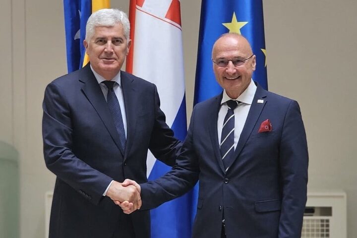 Čović i Grlić Radman u Zagrebu razgovarali o Izbornom zakonu BiH i reformama