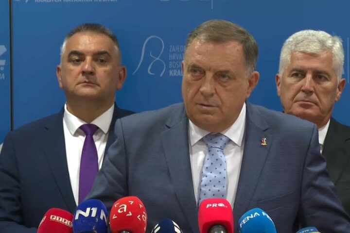 Dodik nakon sastanka s HDZ-om u Mostaru: SNSD i HDZ su sačuvali mir
