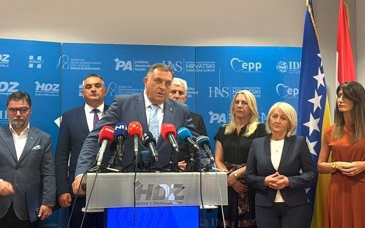 Dodik u Mostaru podržao HDZ-ov prijedlog o novoj izbornoj jedinici u Federaciji BiH
