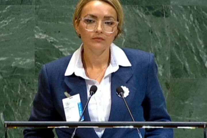 Emina Sinanović u UN-u govorila o ocu ubijenom u genocidu u Srebrenici