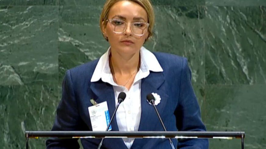 Emina Sinanović u UN-u govorila o ocu ubijenom u genocidu u Srebrenici