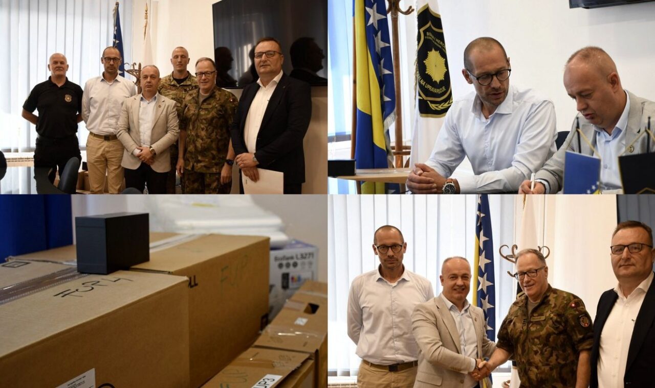 Federalna policija dobila novu informatičku opremu za kontrolu naoružanja u FBiH