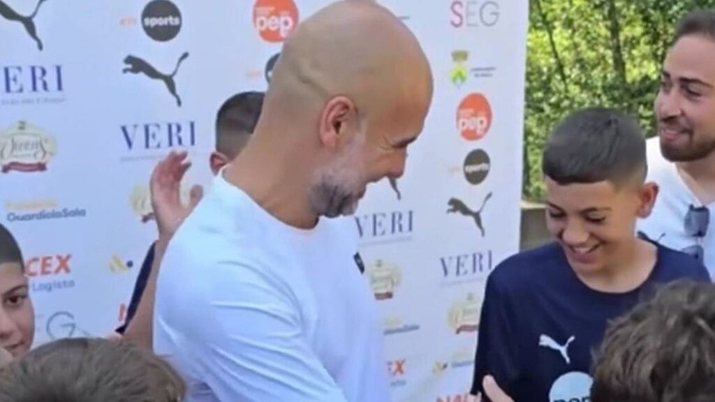 Guardiola ugostio djecu iz Palestine na ljetnom kampu u Španiji
