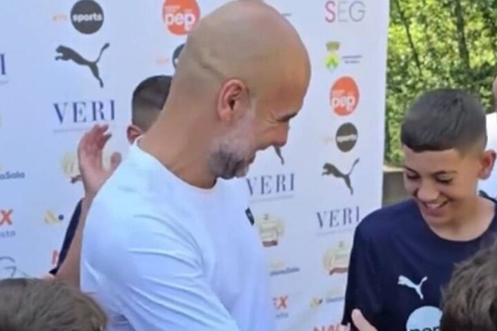 Guardiola ugostio djecu iz Palestine na ljetnom kampu u Španiji