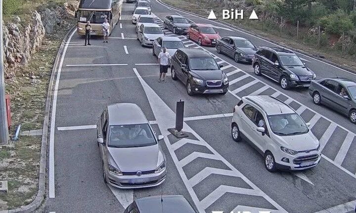 Gužve na pet graničnih prijelaza pri izlasku iz BiH