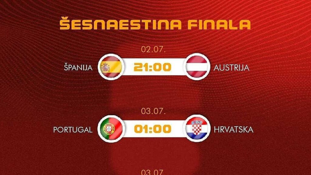 Hrvatska protiv Portugala za osminu finala Svjetskog prvenstva