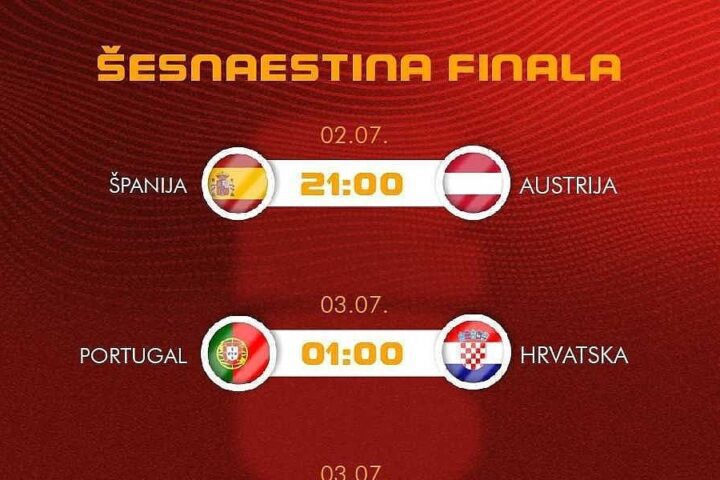 Hrvatska protiv Portugala za osminu finala Svjetskog prvenstva