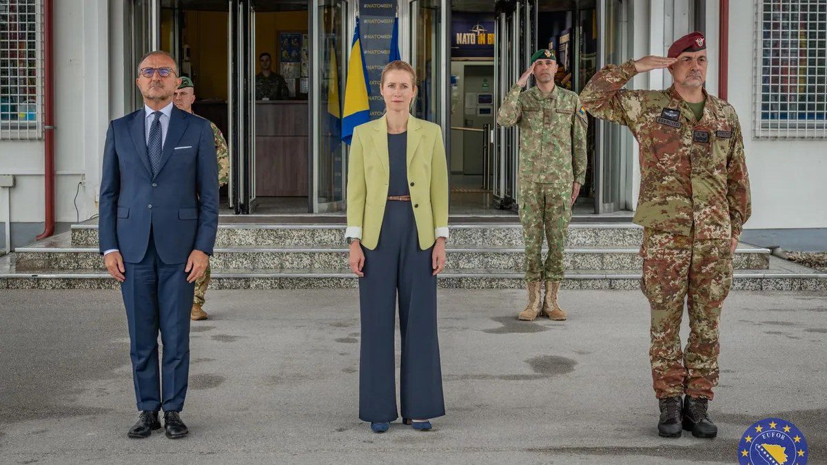Kaja Kallas u Butmiru posjetila pripadnike EUFOR-a i pratila prikaz humanitarnog deminiranja