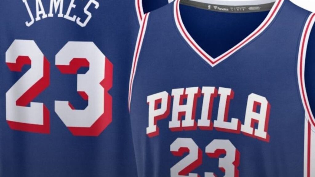 LeBron James postavio rekord prodaje dresova nakon dolaska u Philadelphiju