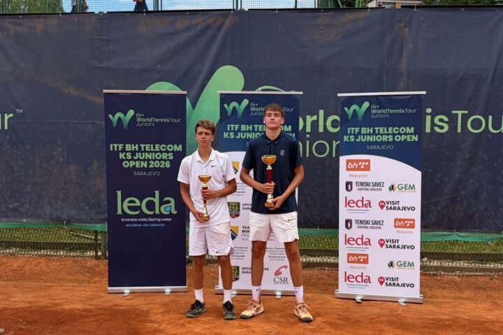 Marko Čolak osvojio juniorski ITF turnir u Sarajevu