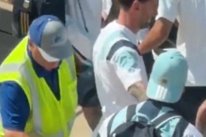 Messi na aerodromu prošao detaljan pregled, snimka njegova ponašanja brzo se proširila mrežama