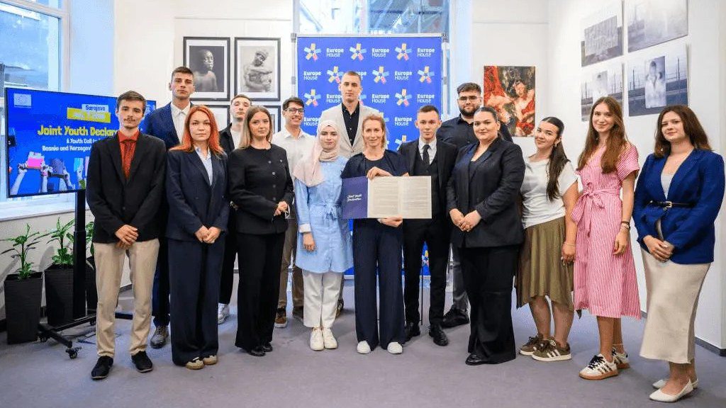 Mladi iz BiH Kallas predstavili zajedničku deklaraciju o evropskom putu zemlje