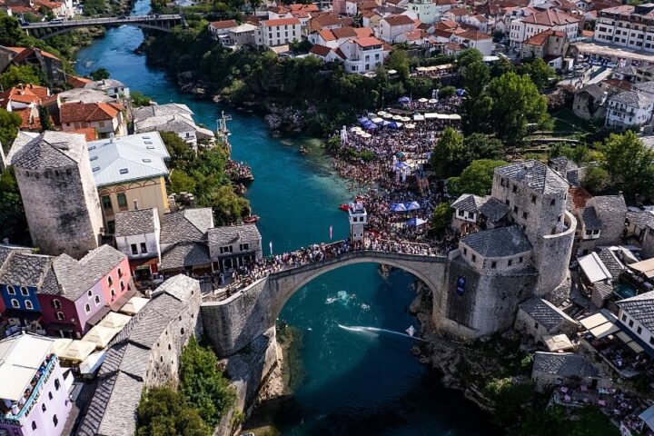 Mostar od 30. srpnja do 1. kolovoza ponovno domaćin Red Bull Cliff Diving Svjetske serije