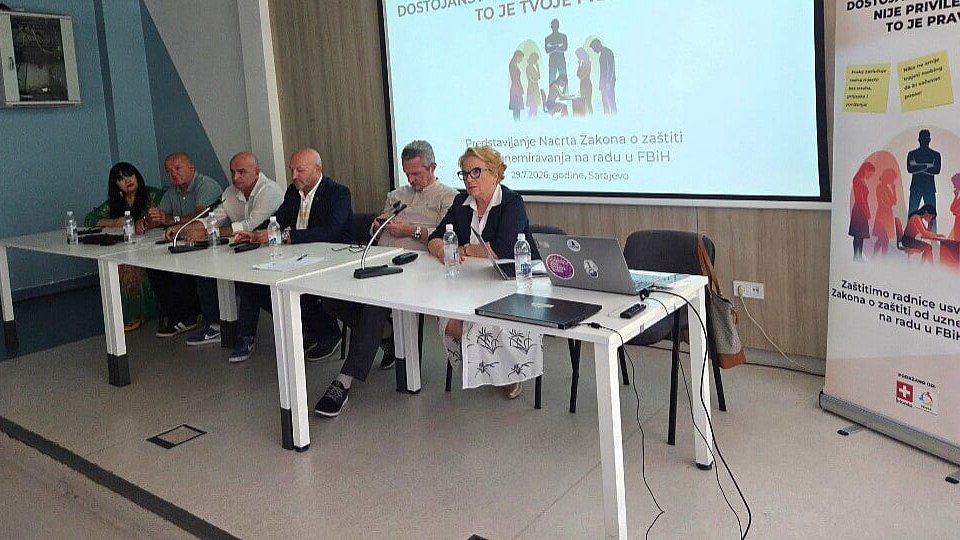 Nacrt zakona o zaštiti od uznemiravanja na radu upućen u Parlament FBiH