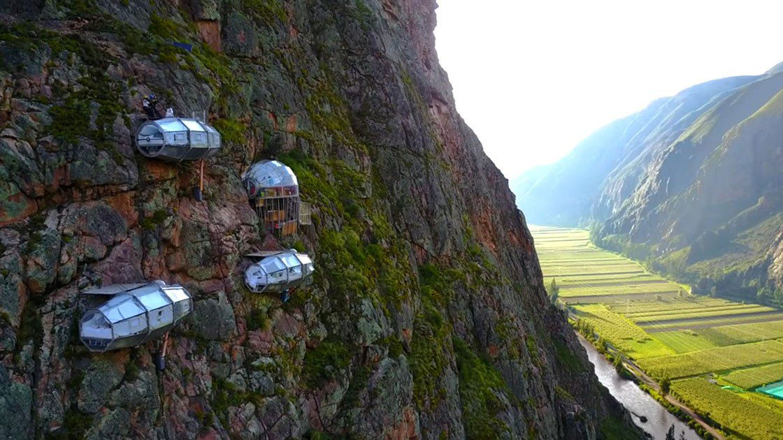 Neobični hotel 400 metara iznad peruanskih planina