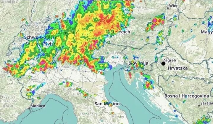 Nestabilno vrijeme stiže i u BiH: poslije nevremena u Njemačkoj i Švicarskoj najavljeni pljuskovi i zahlađenje