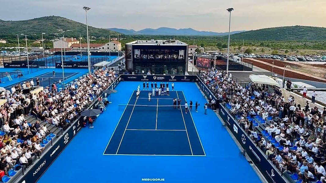 Đoković otvorio Dodig Tennis Center u Međugorju, Pavić uskočio umjesto Ivaniševića