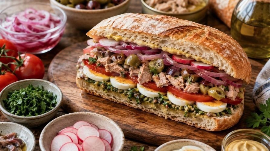 Pan Bagnat, francuski sendvič iz Nice koji traži malo strpljenja i vraća bogat okus