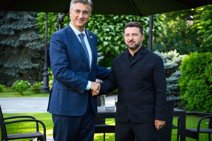 Plenković u Kijevu sa Zelenskim: Hrvatska nastavlja političku, gospodarsku i vojnu potporu Ukrajini